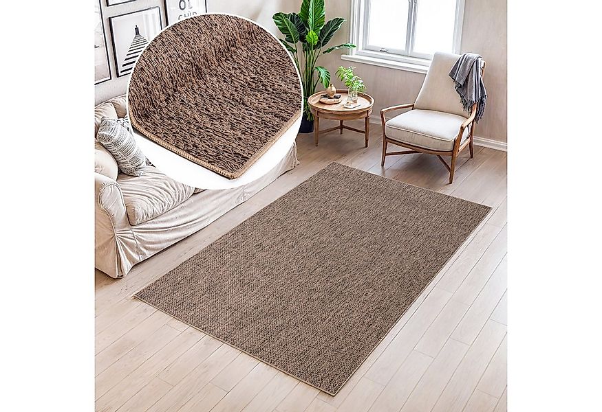 my home Teppich Rhodos, In-und Outdoor geeignet, rechteckig, Höhe: 3 mm, Si günstig online kaufen