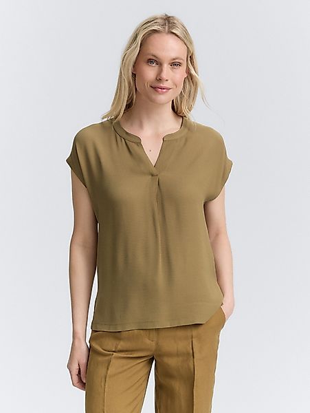 TOM TAILOR T-Shirt Blusenshirt im Material-Mix günstig online kaufen