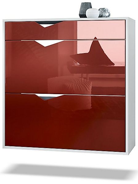 Vladon Schuhschrank Kolmio (Schuhkipper, für 16 Paar Schuhe mit 2 Klappen u günstig online kaufen