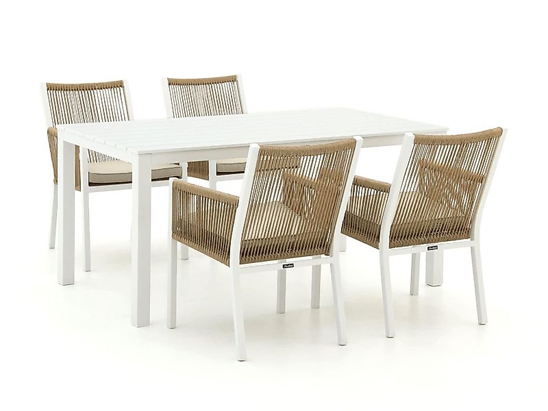 Manifesto Rivola/Menzano 160 cm Gartenmöbel-Set 5-teilig günstig online kaufen
