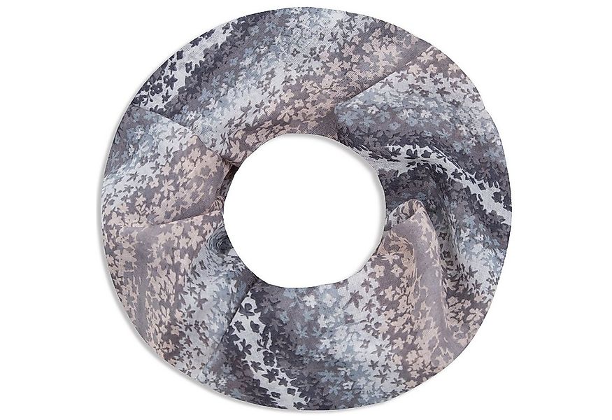 Faera Loop, Damen Schal gemustert weich und leicht Loop Rundschal günstig online kaufen