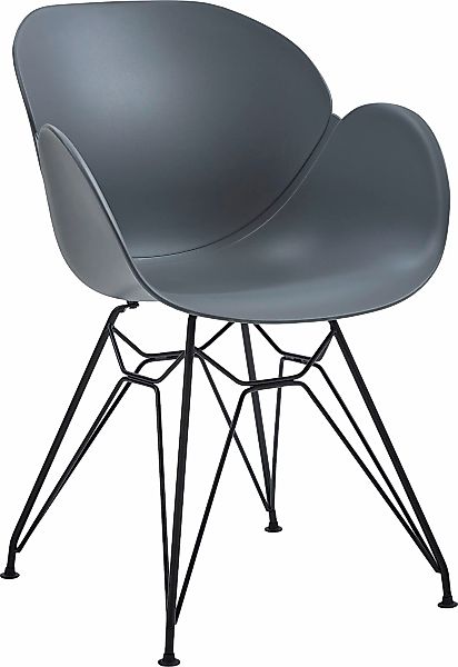 NIEHOFF SITZMÖBEL Schalenstuhl () in vier Trendfarben erhältlich, zwei Gest günstig online kaufen