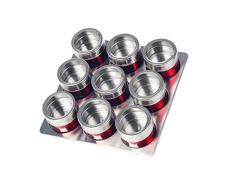 Schäfer Elektronik Gewürzbehälter 10tlg Edelstahl Metallic günstig online kaufen