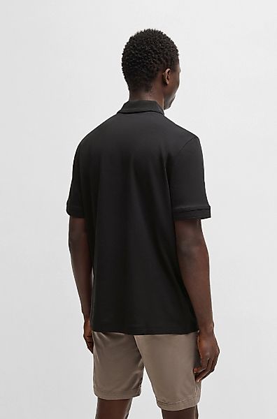 BOSS ORANGE Poloshirt "Pe Interlock", aus Baumwoll-Piqué mit Logo-Print Reg günstig online kaufen