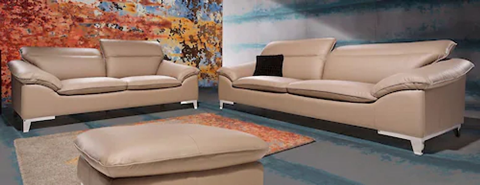 COTTA Polstergarnitur »Teresa L-Form«, (Set), Set bestehend aus: Ecksofa mi günstig online kaufen