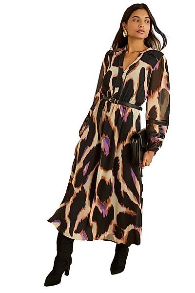 Love & Roses Midikleid Love & Roses Midikleid mit Animal-Print, Regular (2- günstig online kaufen