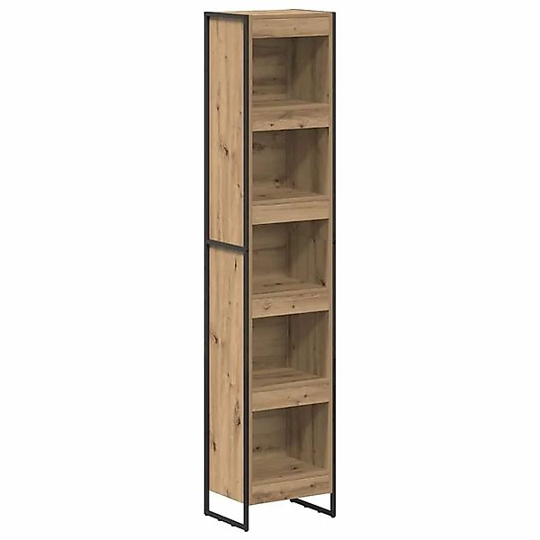 vidaXL Bücherregal Kunsthandwerk Eiche 80 x 30 x 155 cm Holzwerkstoff 88638 günstig online kaufen