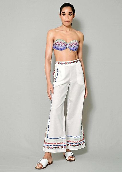 Alba Moda Strandhose Strandhose mit bunter günstig online kaufen