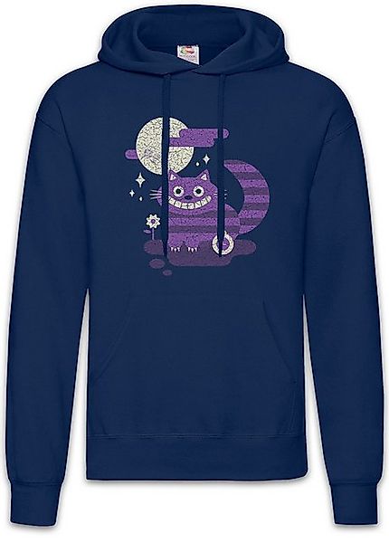 Urban Backwoods Hoodie Cheshire Cat Herren Hoodie Alice Cat im Cats in Katz günstig online kaufen