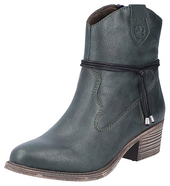 Rieker Westernstiefelette, Cowboyboots, Stiefelette, Blockabsatz, in günstig online kaufen
