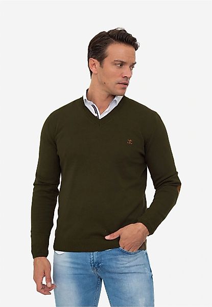 SIR RAYMOND TAILOR Strickpullover "Los Angeles", 1 Stk. mit klassischem V-A günstig online kaufen