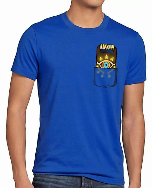 style3 Print-Shirt Herren T-Shirt Sheikah Tafel wild switch the breath of s günstig online kaufen