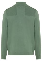 BOSS GREEN Strickpullover Stehkragen mit Reißverschluss, günstig online kaufen