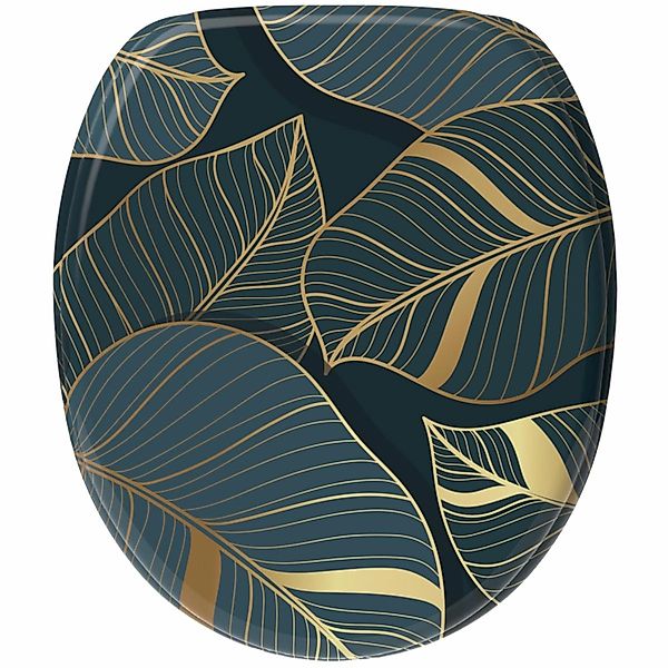 SANILO WC Sitz Monstera Hochwertiger und Stabiler Toilettendeckel aus Holz günstig online kaufen