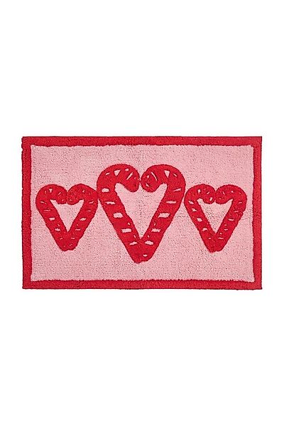 Next Badematte Badematte Weihnachtszuckerstange aus Baumwolle, Höhe 80 mm, günstig online kaufen