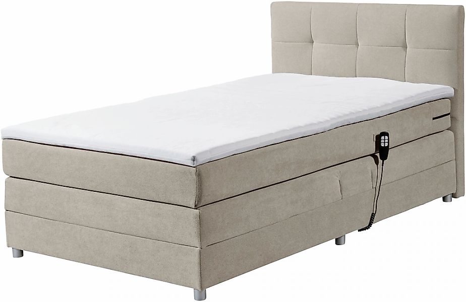 ED EXCITING DESIGN Boxspringbett "Toulouse B", inkl. Motor günstig online kaufen