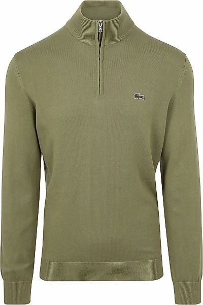 Lacoste Pullover Zipper Khaki - Größe XL günstig online kaufen