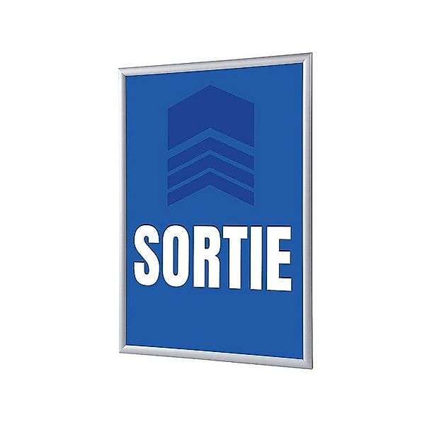 Showdown Displays Hängevitrine A4 - Komplett-Set - Sortie Blau Französisch günstig online kaufen