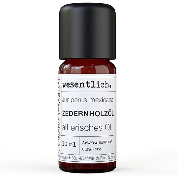 wesentlich. Duftlampe Zedernholzöl 10ml - ätherisches günstig online kaufen