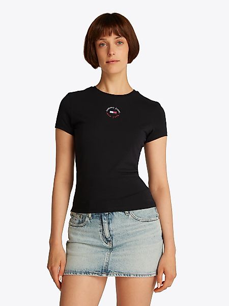 Tommy Jeans T-Shirt "TJW SLIM ESSENTIAL LOGO 2 TEE", mit Logoschriftzug günstig online kaufen