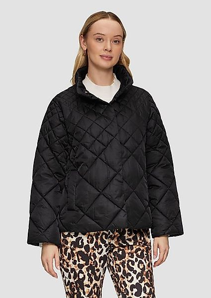 s.Oliver BLACK LABEL Funktionsjacke Ausgestellte Steppjacke mit Stehkragen günstig online kaufen