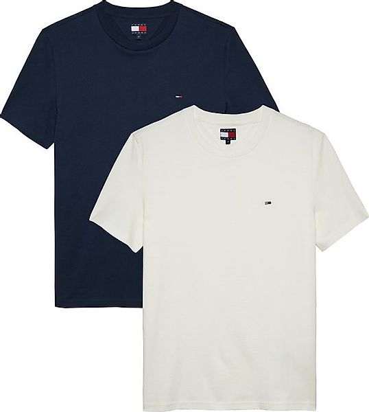 Tommy Jeans Rundhalsshirt TJM XSLIM 2PACK JERSEY TEE EXT (Packung, 2er-Pack günstig online kaufen