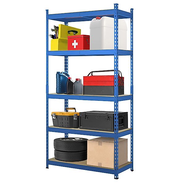 KARAT Schwerlastregal Rhino bis 1050 kg Pulverbeschichtet 180 x 90 x 45 cm günstig online kaufen