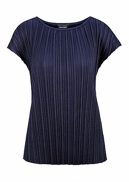 GOLDNER Kurzarmshirt "Kurzarm-Oberteil mit U-Boot-Ausschnitt" Slinky-Qualit günstig online kaufen