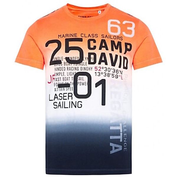 Camp David  T-Shirt T-Shirt Laser Sailing Kurzarmshirt günstig online kaufen