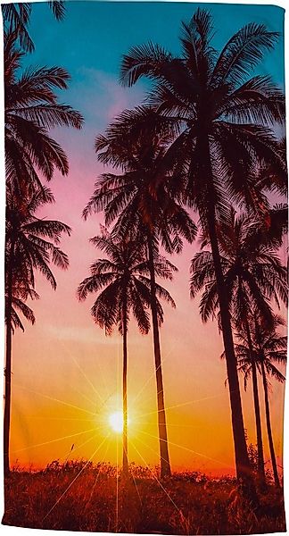 good morning Strandtuch Strandtuch "Bora Bora", Polyester, Polyvelours Moti günstig online kaufen