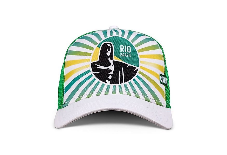 Coastal Trucker Cap Coastal HFT Trucker Cap Rio Brazil white/green (Basecap günstig online kaufen