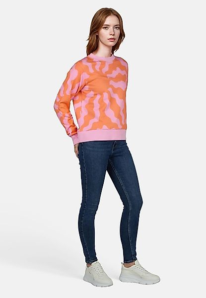 salzhaut Rundhalspullover Salzhaut Sweater im Wellen-Design günstig online kaufen