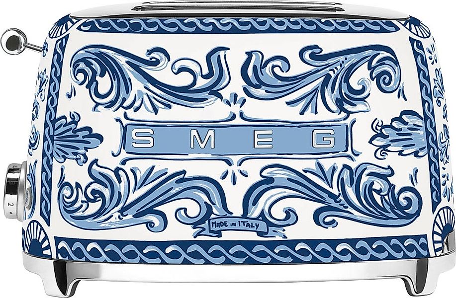 SMEG DOLCE & GABBANA Toaster »TSF01DGBEU«, 2 Schlitze, für 2 Scheiben, 950 günstig online kaufen