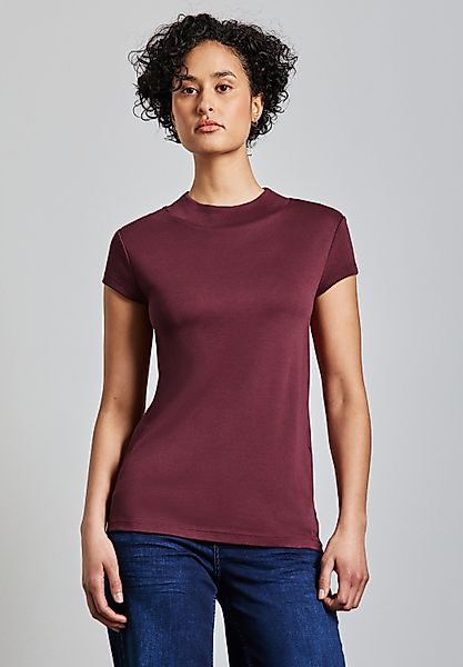 STREET ONE T-Shirt, mit Turtleneck günstig online kaufen