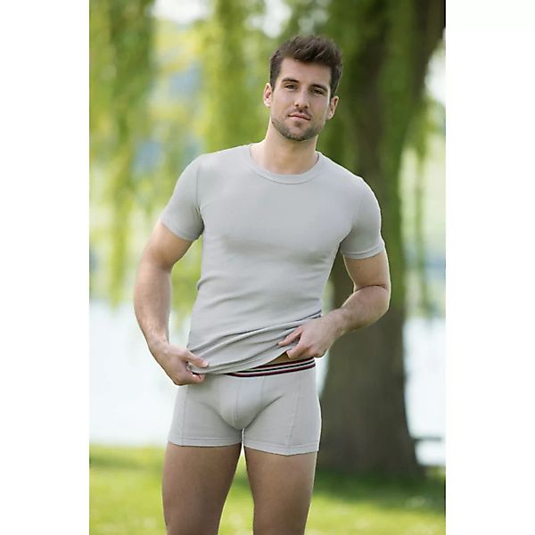 Herren Kurzarmshirt / Unterhemd Bio-baumwolle günstig online kaufen