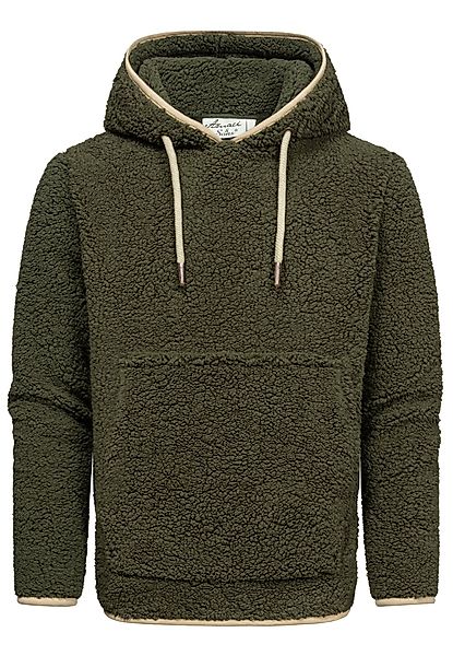 Amaci&Sons Kapuzenpullover SUNNYVALE Kapuzenpullover Teddyfell Herren günstig online kaufen