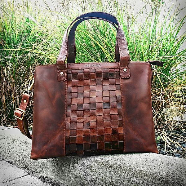 STILORD Handtasche Mara Elegante Handtasche geflochten günstig online kaufen