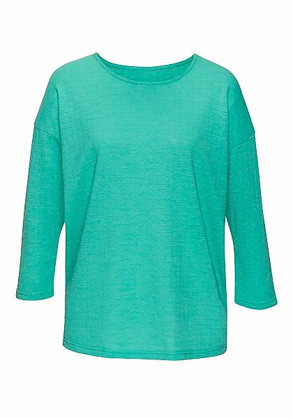 Vivance Langarmshirt "mit modischer Struktur", aus bügelfreier Qualität mit günstig online kaufen