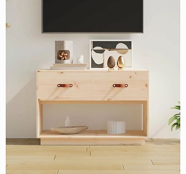 vidaXL TV-Schrank TV-Schrank 90x40x60 cm Massivholz Kiefer Lowboard günstig online kaufen