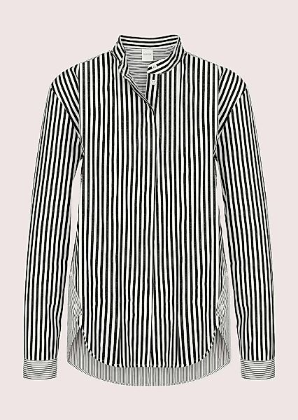MADELEINE Langarmbluse "Streifenbluse Blusenshirt mit Knopfdetails" Bluse m günstig online kaufen