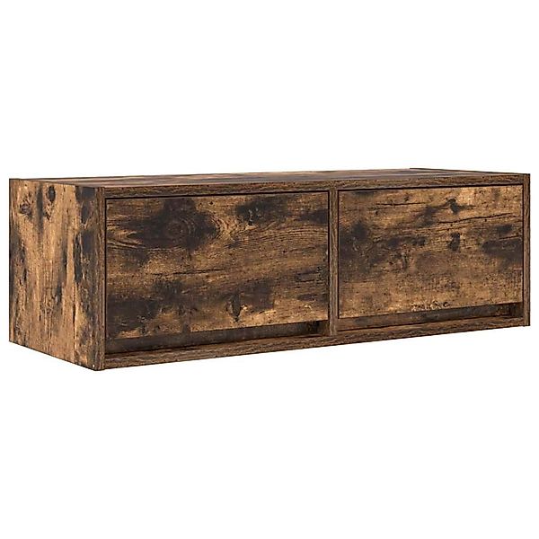vidaXL TV-Schrank Räuchereiche 80x31x25,5 cm Holzwerkstoff 861516 günstig online kaufen