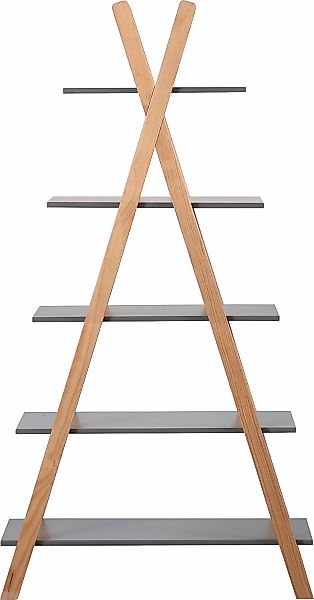 Möbilia Regal "Dolidoo" in skandinavischem Look, Leiterregal für Kinder- od günstig online kaufen