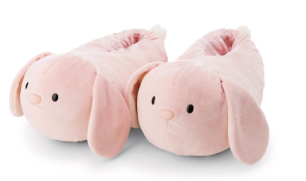 Nici Plüsch Hausschuhe "Nici Green Mymochi Hase Pibu", Motiv Hausschuh mit günstig online kaufen