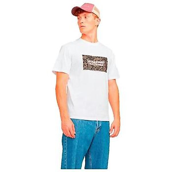 Jack & Jones  T-Shirt T-shirt Jack   Jones Bushwick Blanc günstig online kaufen