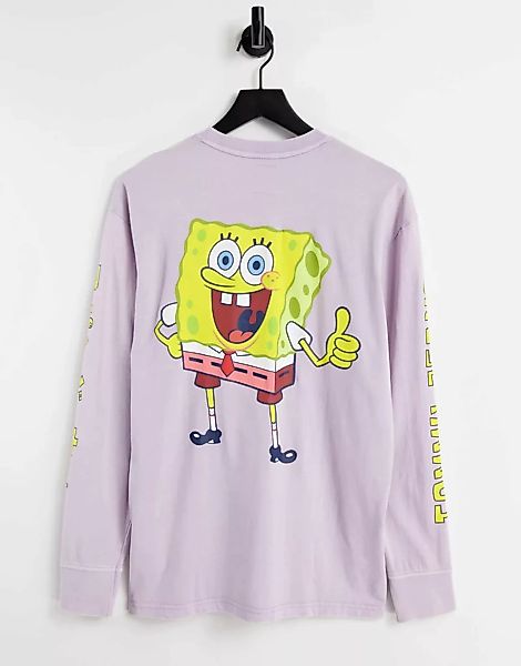 Tommy Jeans X Spongebob – Langärmliges Unisex-Shirt mit Rückenprint in der günstig online kaufen