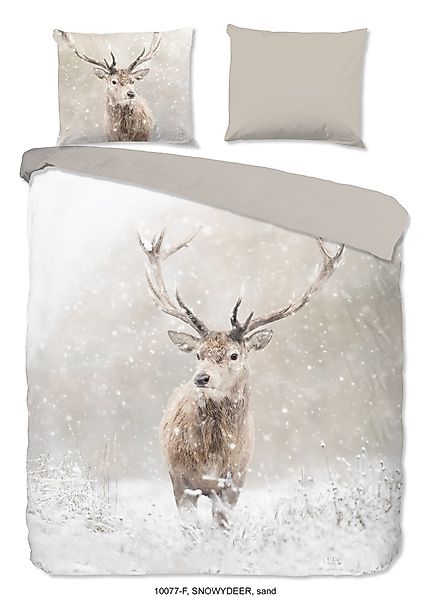 good morning Bettwäsche SNOWYDEER Bettwäsche-Set Bettbezug günstig online kaufen