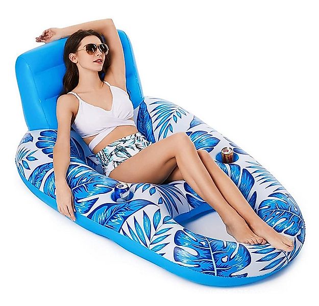 SIKAINI Luftmatratze Aufblasbarer Pool-Lounge, (Praktischer Getränkehalter günstig online kaufen