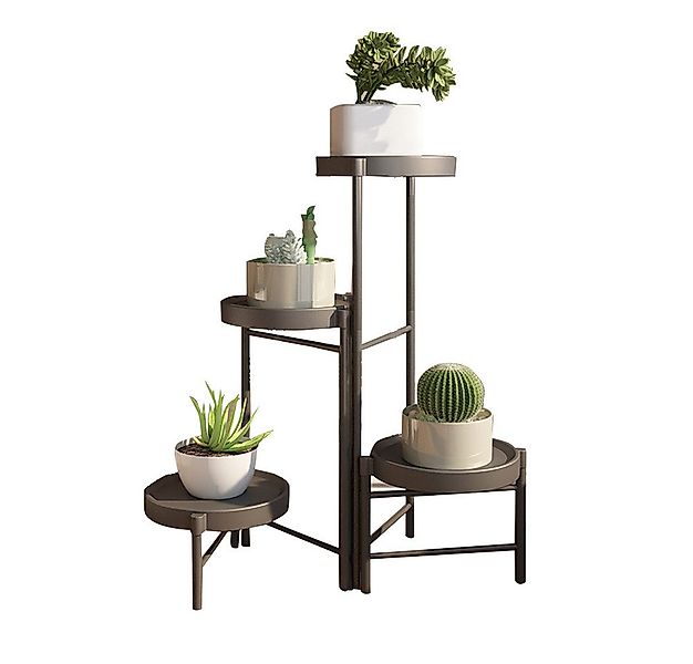 GarveeMore Blumenständer Neu Metall-Pflanzenständer Zusammenklappbares mehr günstig online kaufen