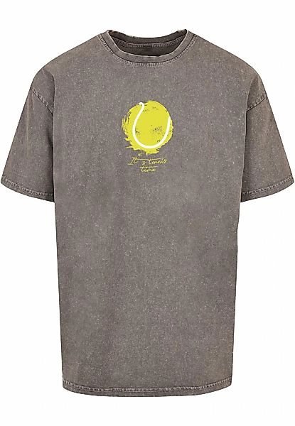 Merchcode T-Shirt "Merchcode Herren Its Tennis Time Acid Washed Oversized T günstig online kaufen