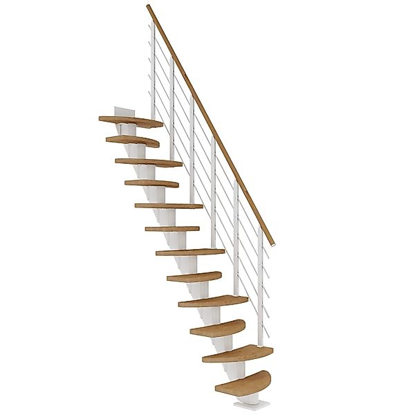 Dolle Mittelholmtreppe Berlin Eiche GH bis 315 cm Variabel 64 cm FSC günstig online kaufen